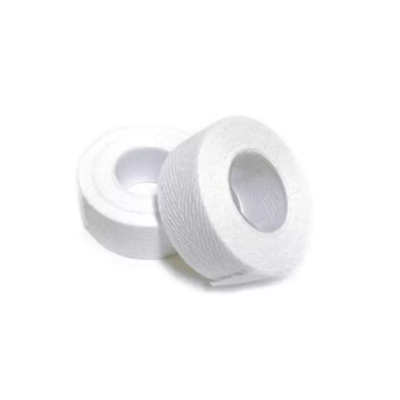 pair handlebar tapes cotton white - image
