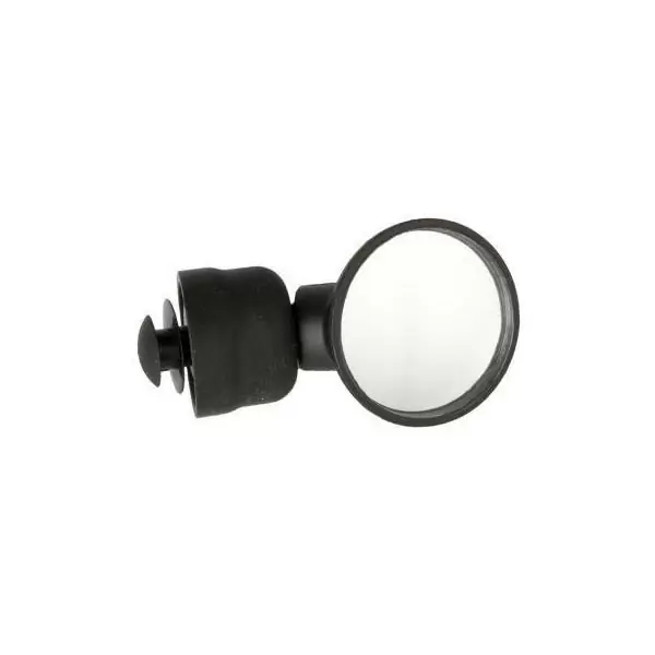 Rear handlebar mirror spy round 360° adjustable - image
