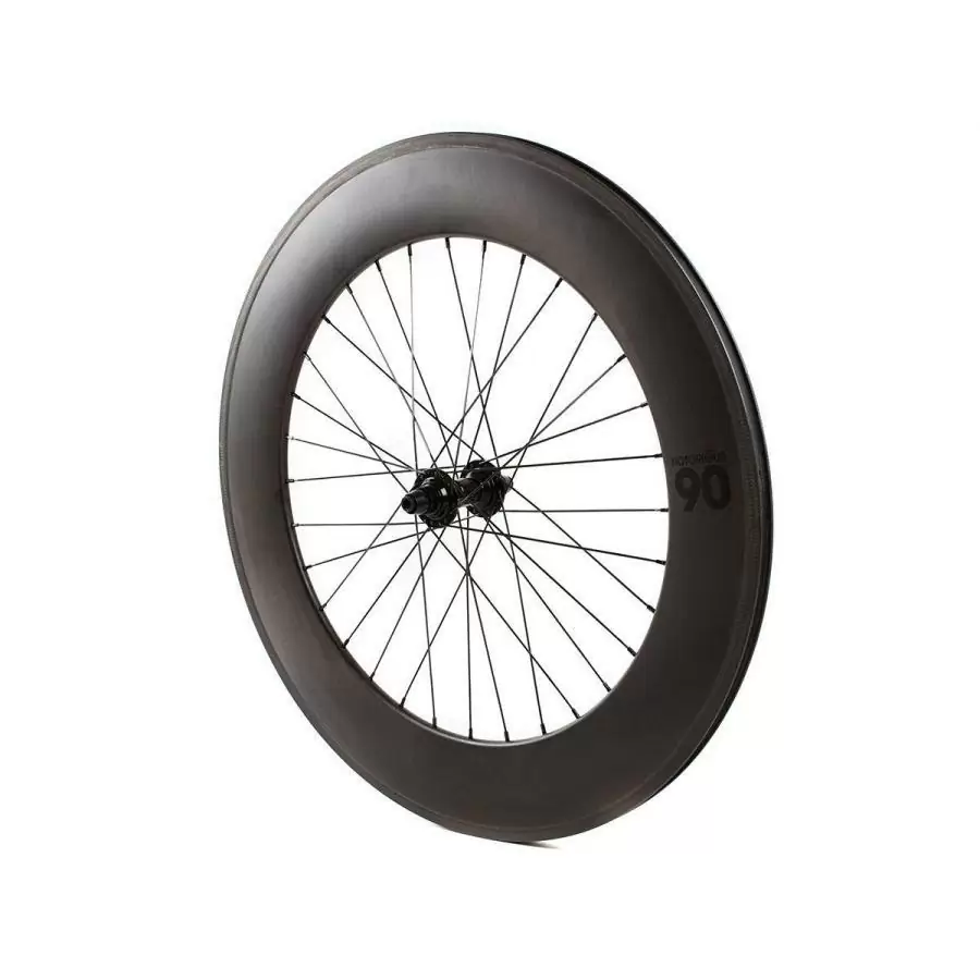 rear wheel notorious 90 carbon 28h drillings - image