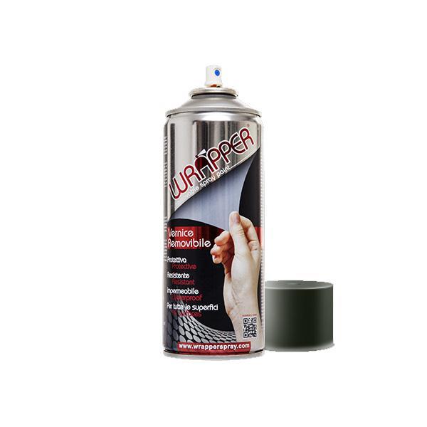 Vernice removibile Wrapping Spray grigio scuro