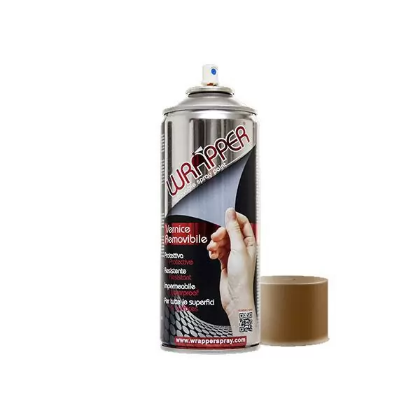 Vernice removibile Wrapping Spray mostarda - image