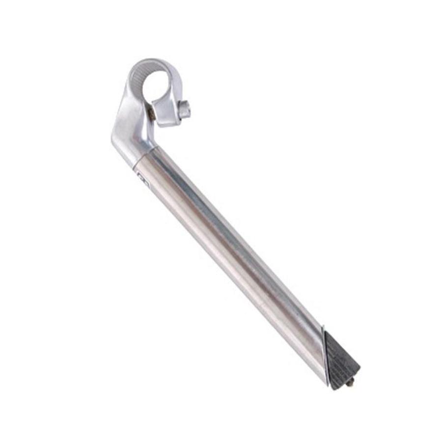silver aluminium handle stem extension 40 mm ø 22,2 mm