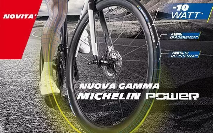 New road tire range Michelin POWER - image