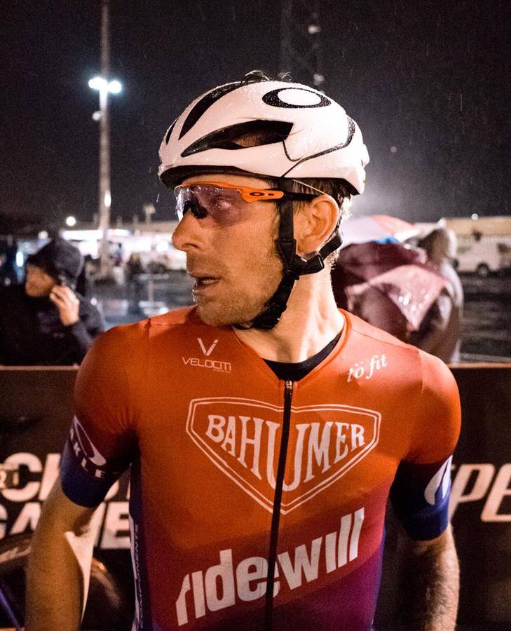 Filippo Fortin wins the first stage of Red Hook criterium in Brooklyn