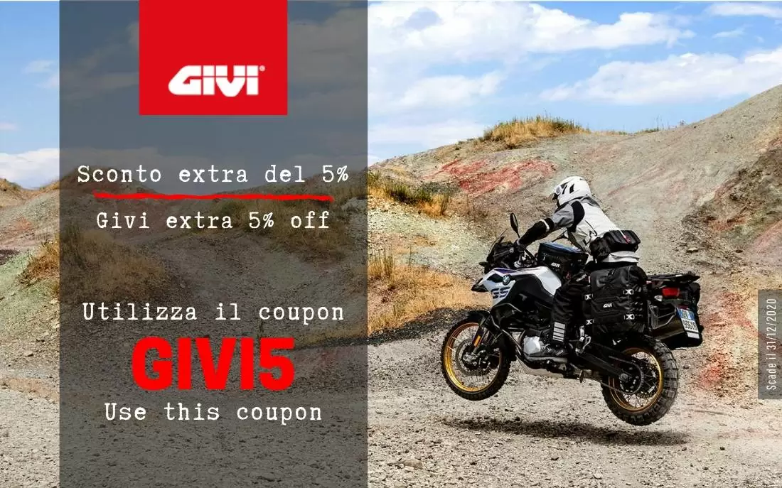 -5% EXTA OFF on GIVI brand! - image