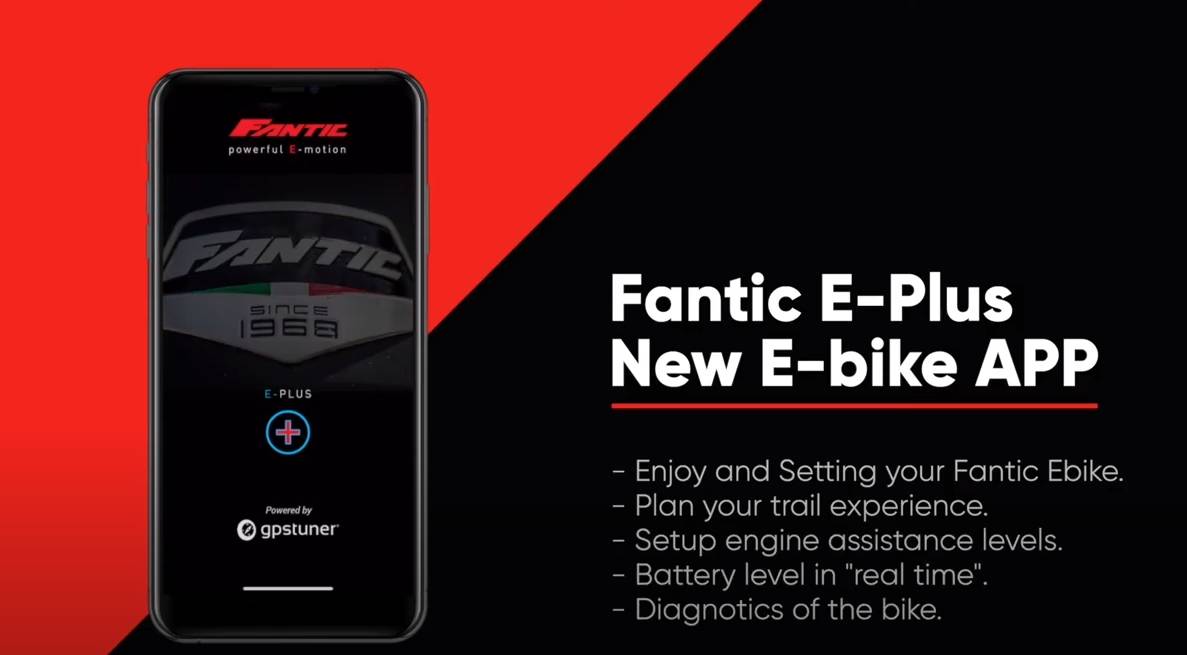 Discover Fantic E-Plus, free app for your ebike Fantic