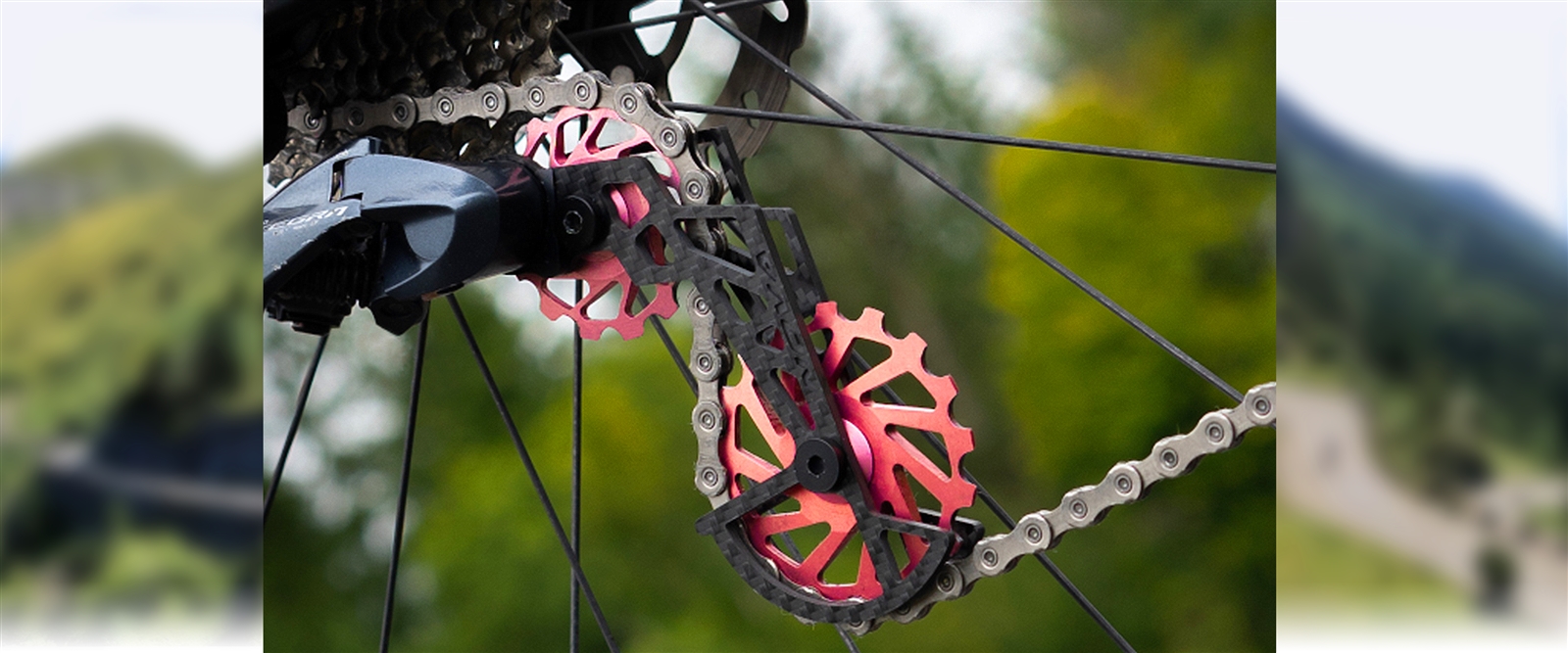 Nova Ride's ceramic and carbon fiber pulleys