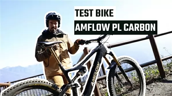 Test Bike AMFLOW PL CARBON con motore DJI AVINOX - Ridewill Magazine