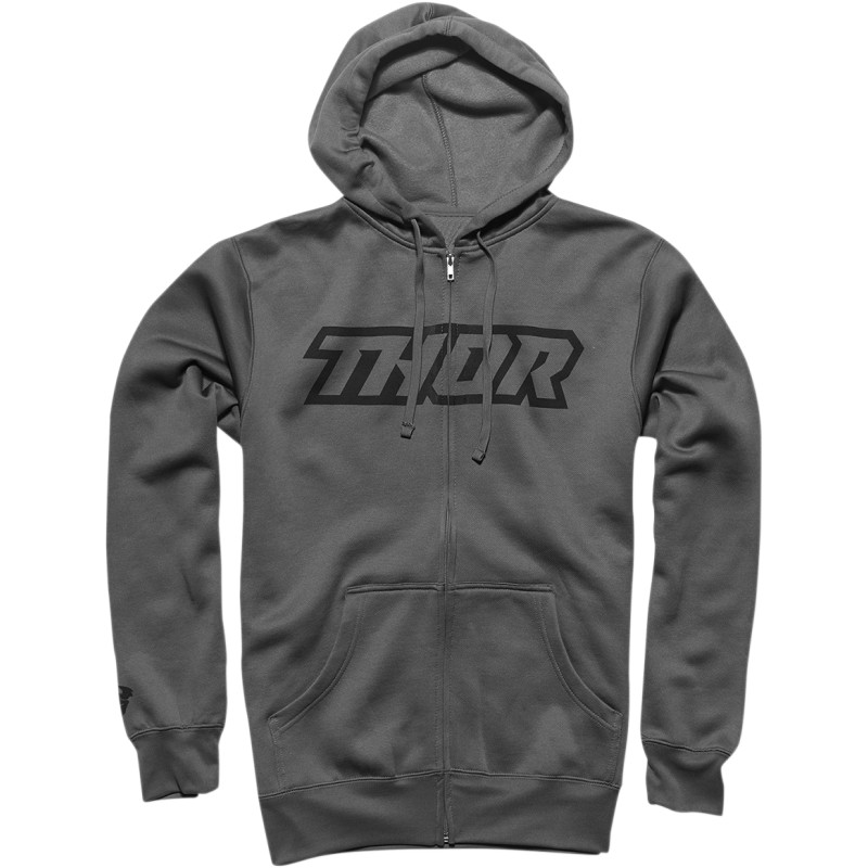 Thor 30505134 clutch zip up hoodie s20 grey size xl Clutch Zip-Up Hoo