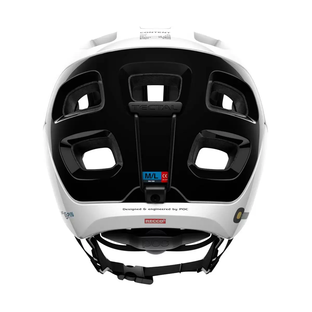 Casque enduro Tectal Race Spin blanc taille M-L (55-58cm) #2