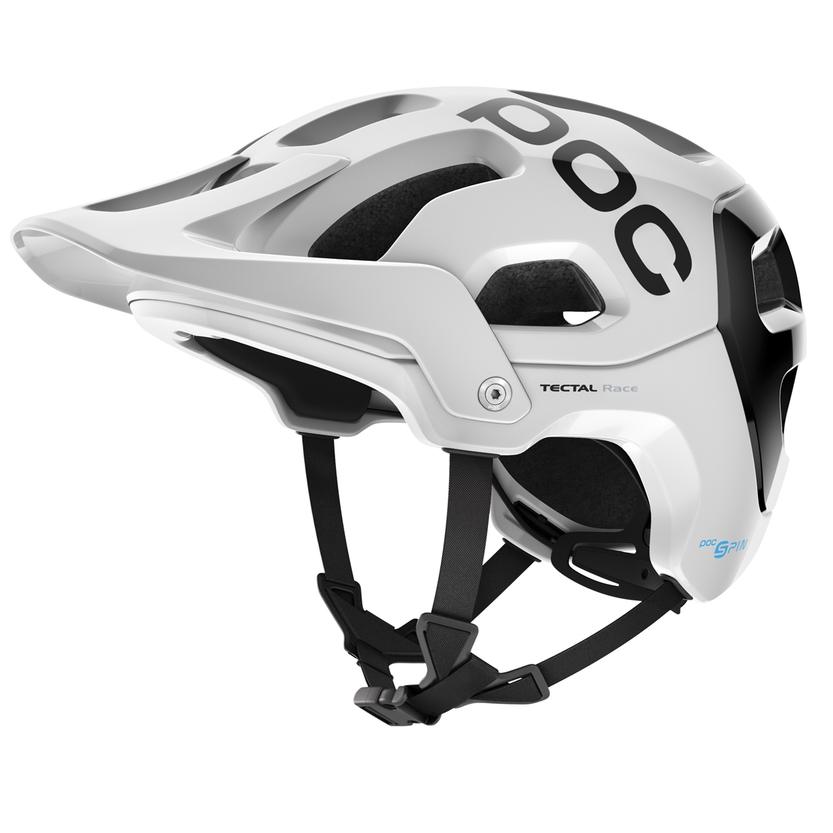 Casque enduro Tectal Race Spin blanc taille M-L (55-58cm)