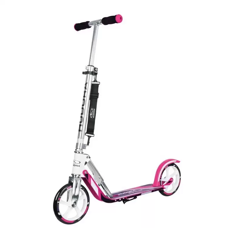 City scooter big wheel aluminum 8'' 205 pink/silver 205mm - image