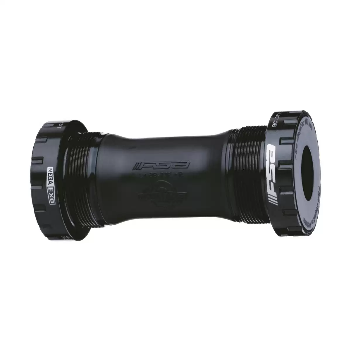 Movimento Centrale Per Bici In Metallo – 68x122,5mm Con Cuscinetti Sigillati, Filetto 1.37x24T, Nero