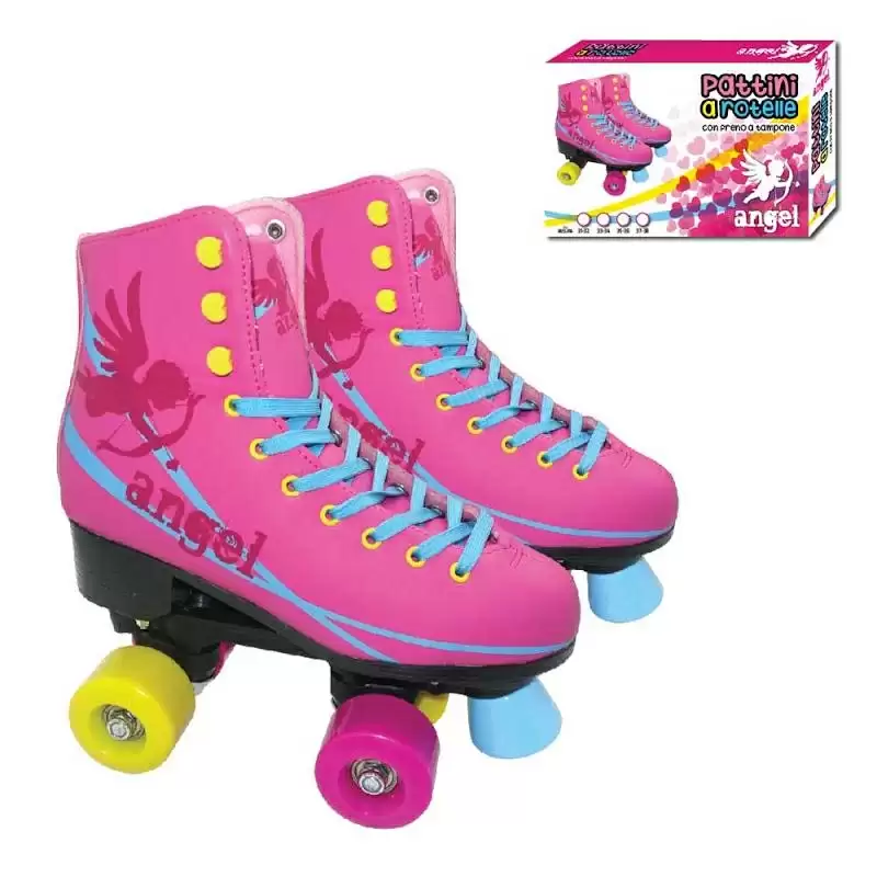Roller skates 4 wheels Angel Size 37-38 ABEC 5 - image