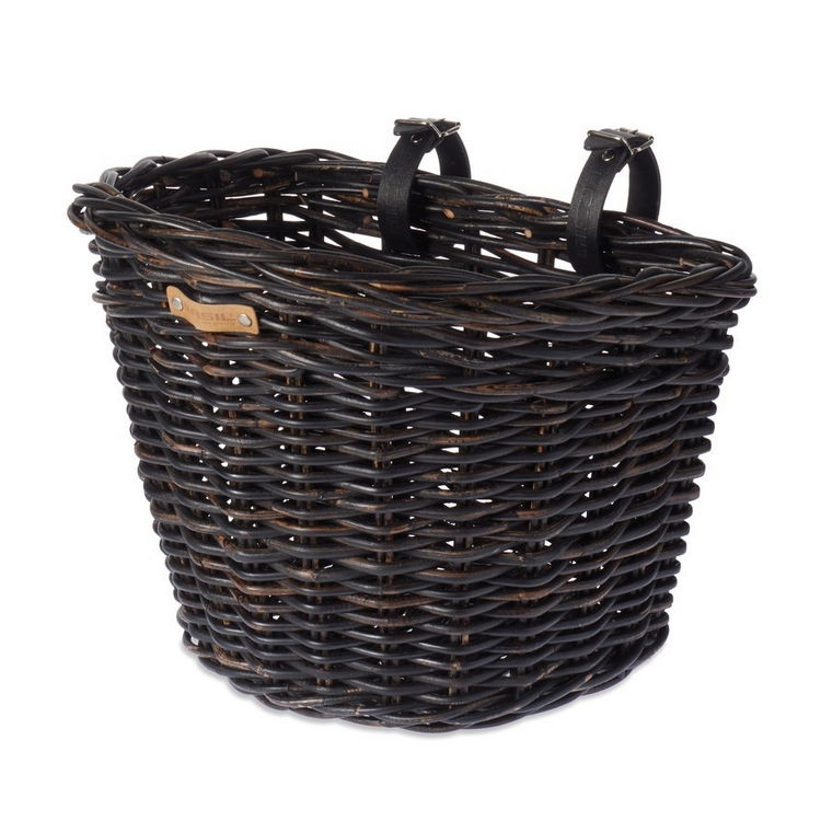 Front basket Darcy L Rattan black