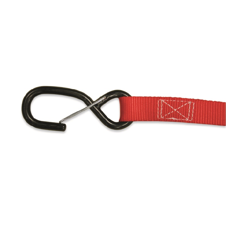 Big tie downs for bike transport 35mm -  Colour red