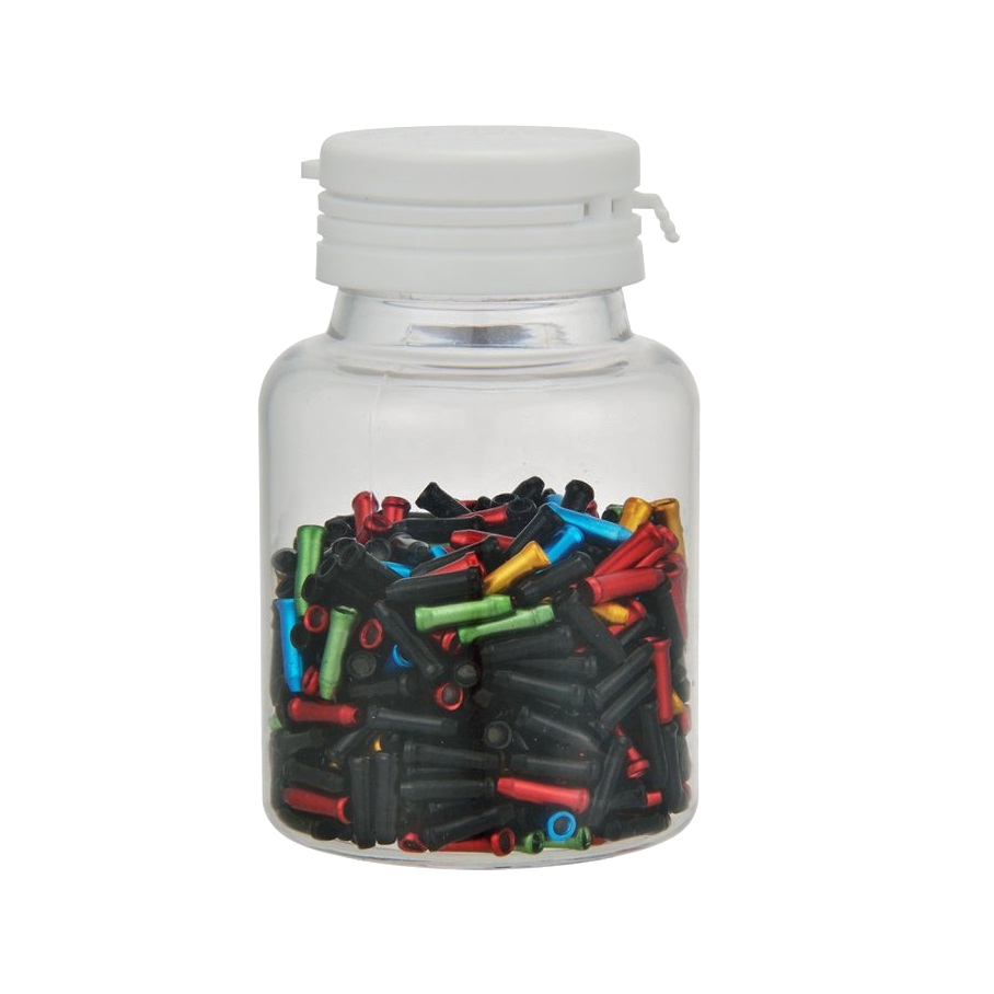 600 pieces box inner caps for brake cable 1,6mm different colors