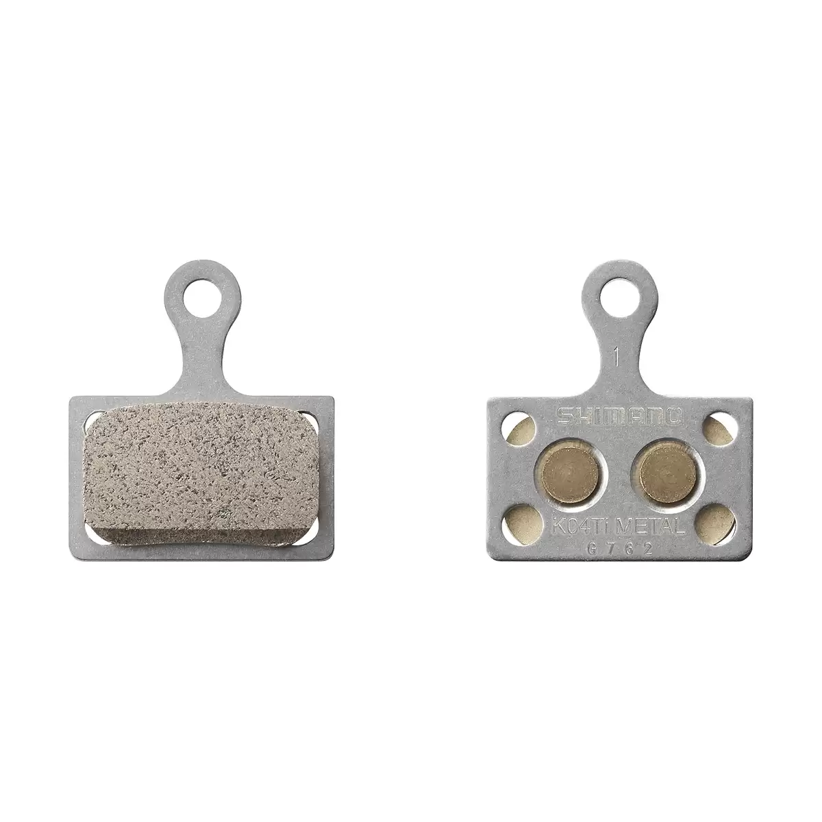 Pair of K04TI metal disc brake pads for XTR BR-M9100 - 2019 - image