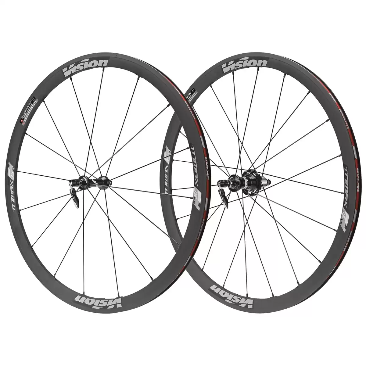 Coppia ruote TRIMAX 35 KB Clincher Keronite 35mm Tubeless Ready Shimano 10/11v - image