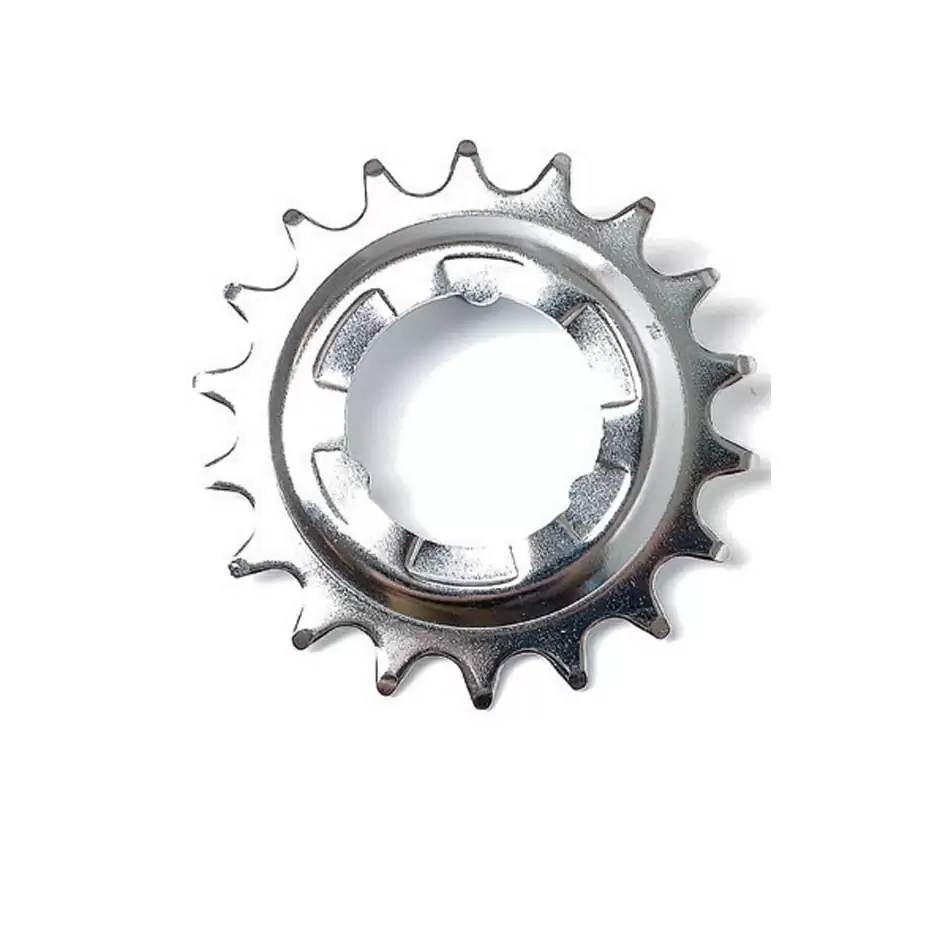 Sprocket 19t gear hub 2,3mm SM-GEAR nexus alfine silver - image