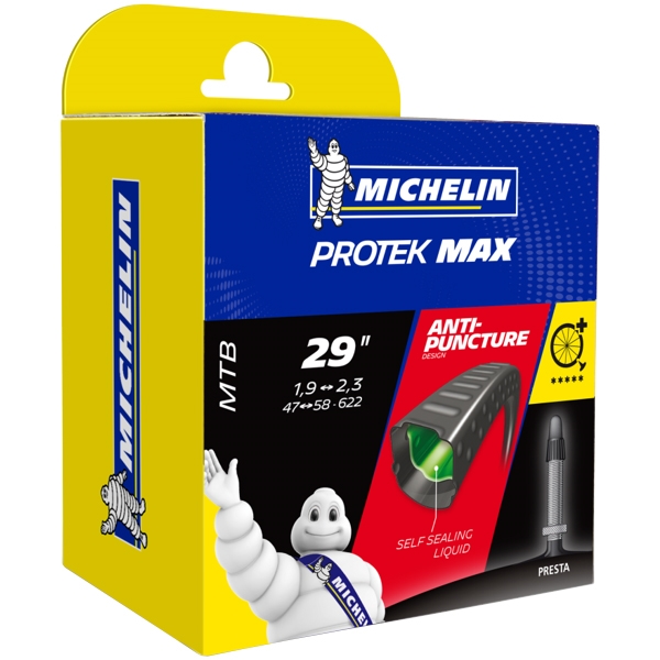 BIC Camera D'aria Antiforatura Bici Mtb 29 Michelin Protek Max 29X1.85-2.30 