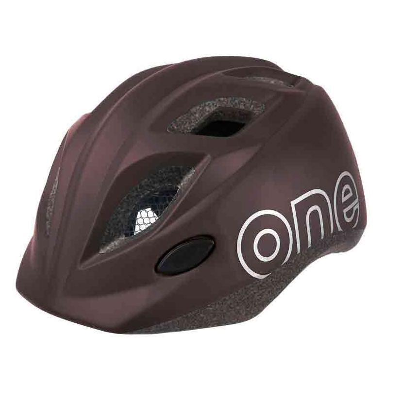 Kid bicycle helmet ONE chocolate brown size XS 46-53cm