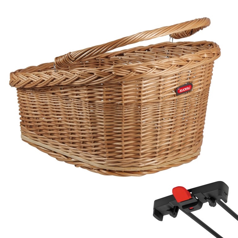 Wicker basket 20lt with racktime adapter