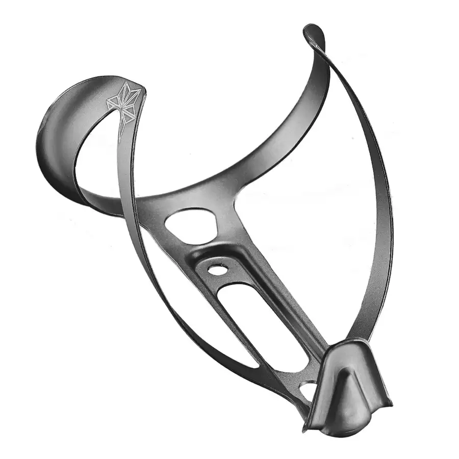 Fly Cage alloy bottle cage silver gunmetal #1