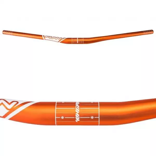 Manubrio kingpin 785mm rise 15mm orange - image