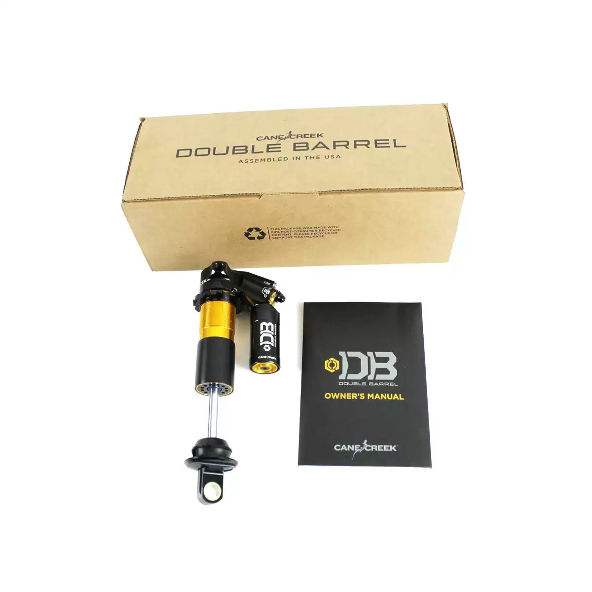 DB COIL CS trunnion 216x63mm amortecedor de cano duplo sem bobina #6