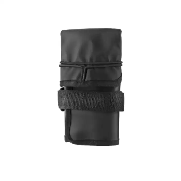 FeexRoll Roll-up folding black saddle bag - image