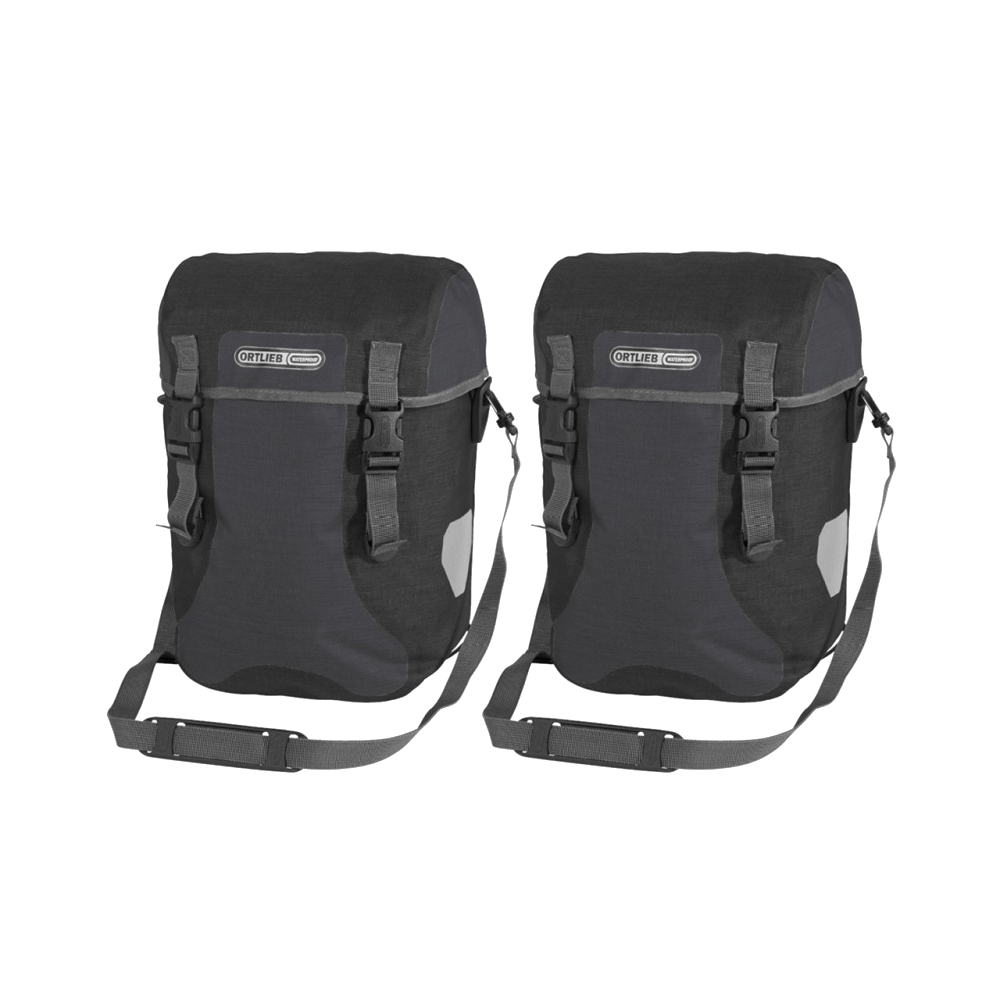 Paar Sport-Packer Plus Seitentaschen F4904 30lt schwarz