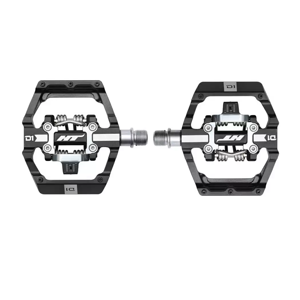 Pair of duo D1 hybrid pedals black - image