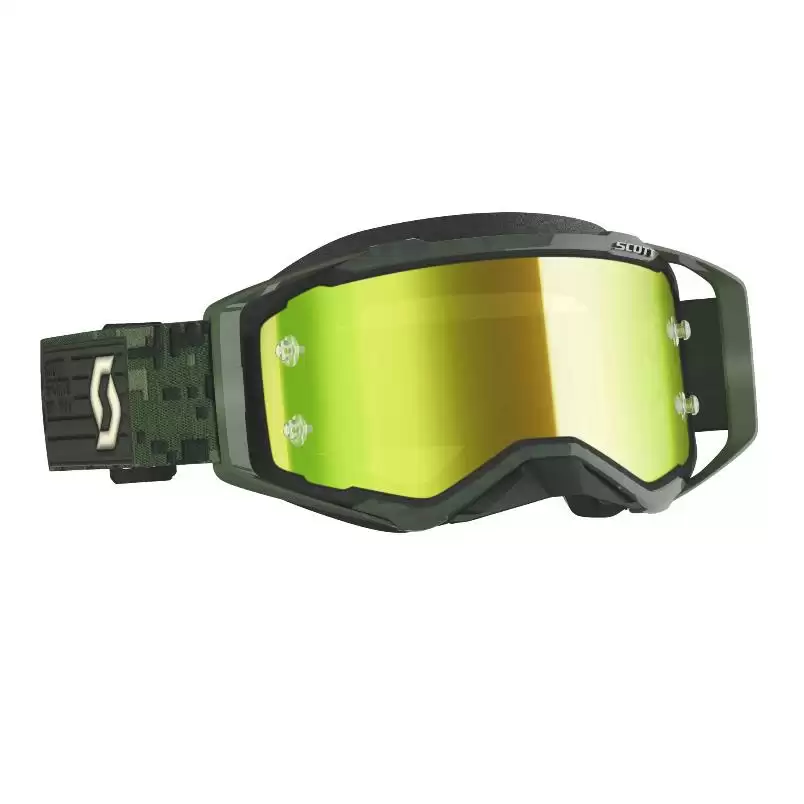 Prospect mask with mirror lens military green - image