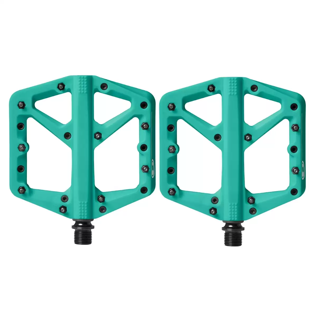 Pair of pedals Stamp 1 Large turquoise - image