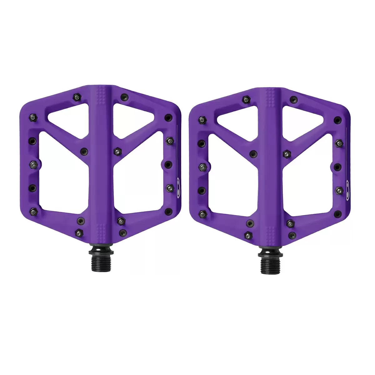 Pair of pedals Stamp 1 Large purple - image
