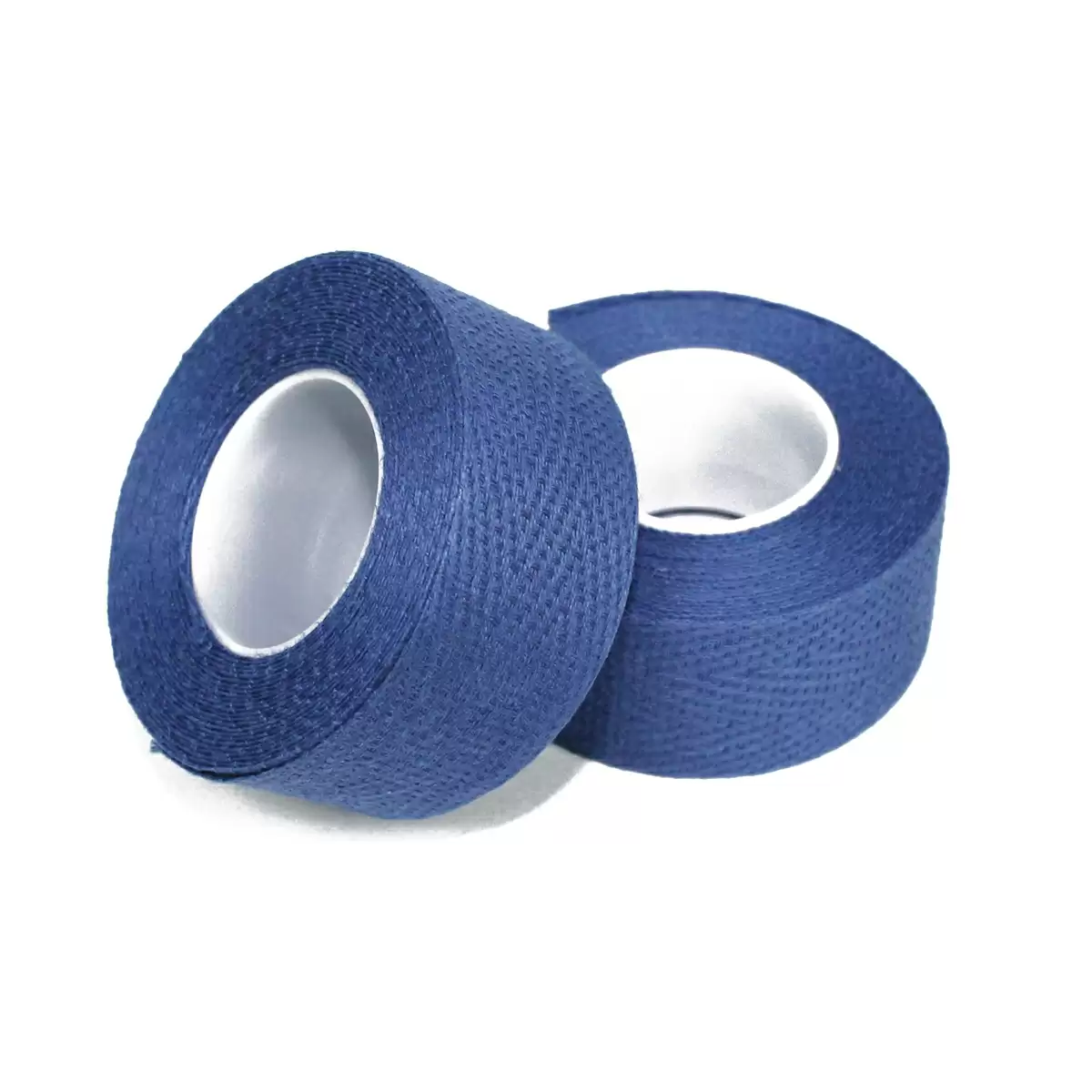 Pair cotton vintage retrò handlebar tape blue - image