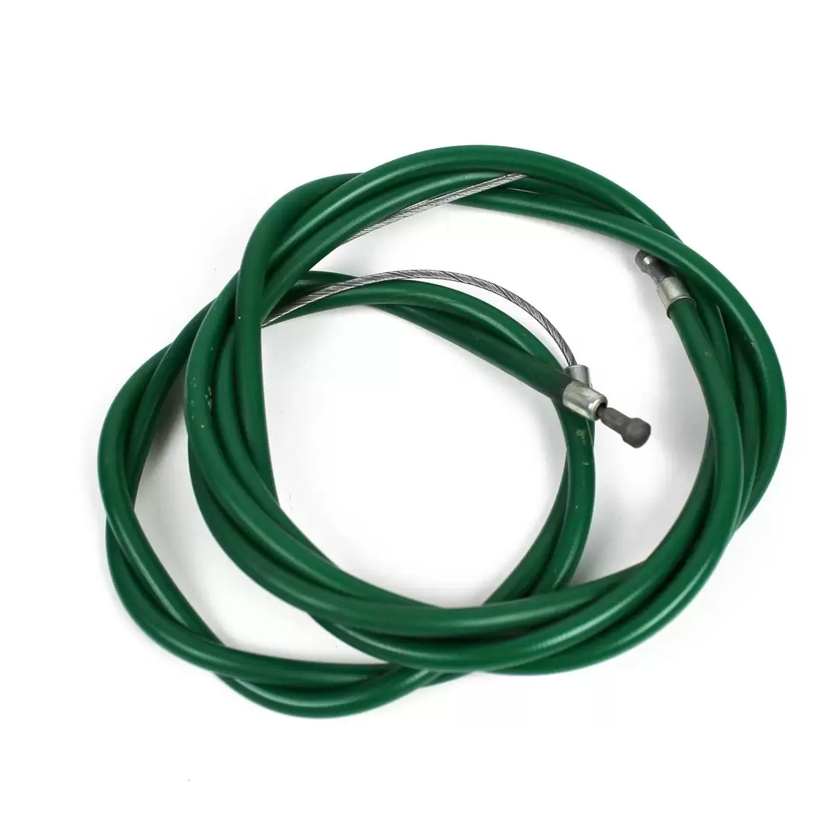 Kit carcasa y cable de freno delantero y trasero vintage verde heroico - image