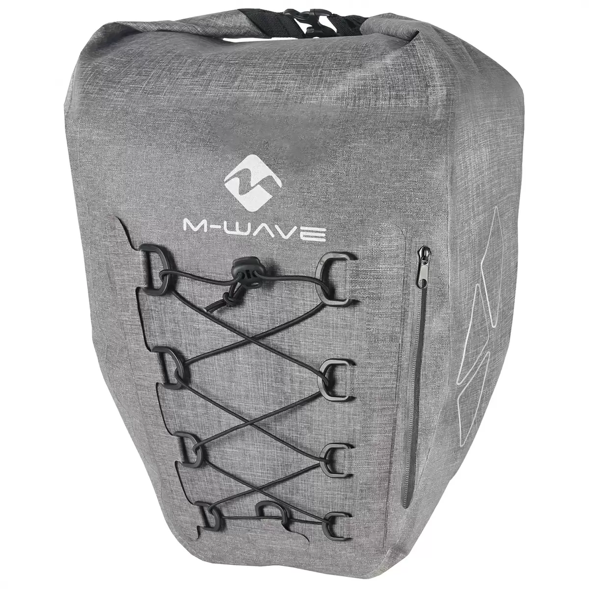 Suburban Carry bikepacking bag luggage rack mount 25 litres grey - image