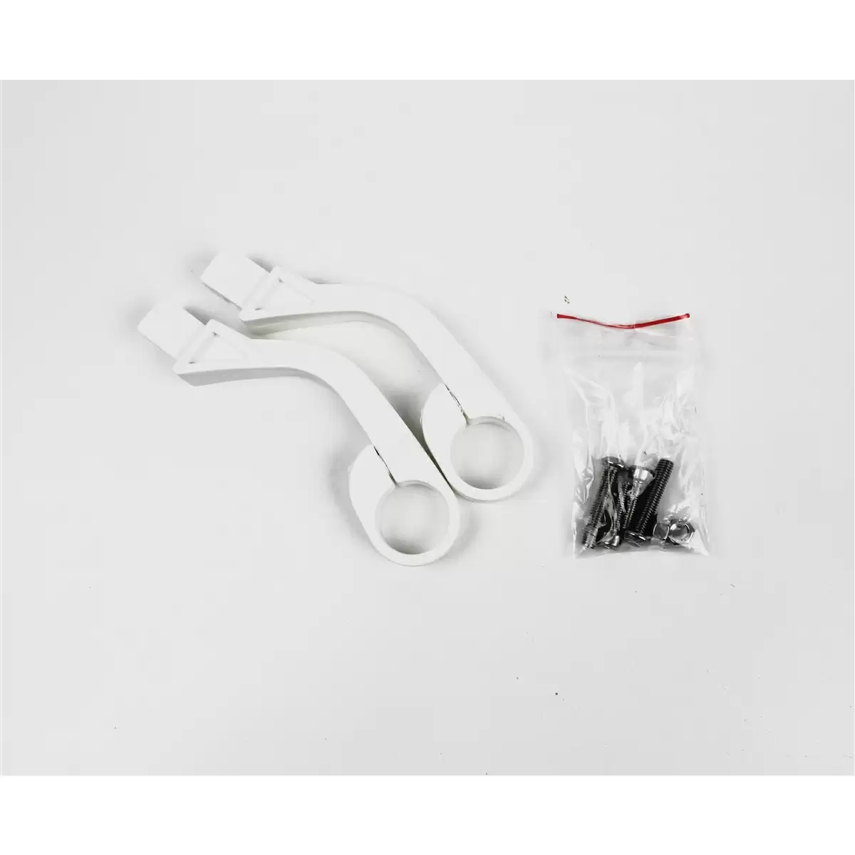 Pair of white spare supports for recchie - image