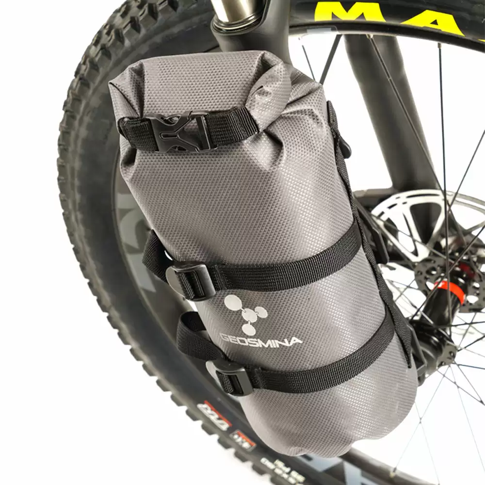 Bikepacking front bag Cargo Cage fork mount 4 liters grey #3