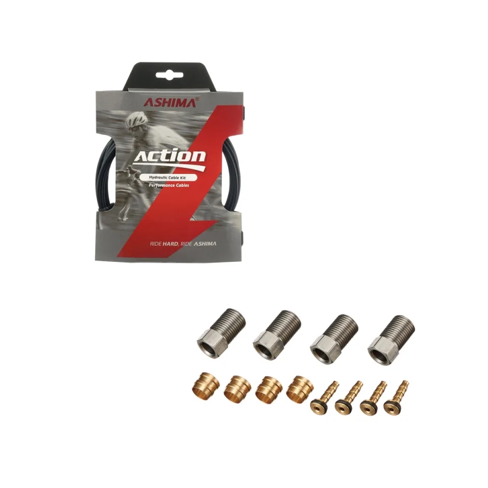 Hydraulic cable kit for Tektro disc brakes 5.0 / 2.1mm with connectors