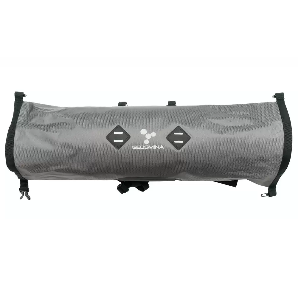 Borsa anteriore bikepacking al manubrio Handlebar bag 10 litri grigio #1