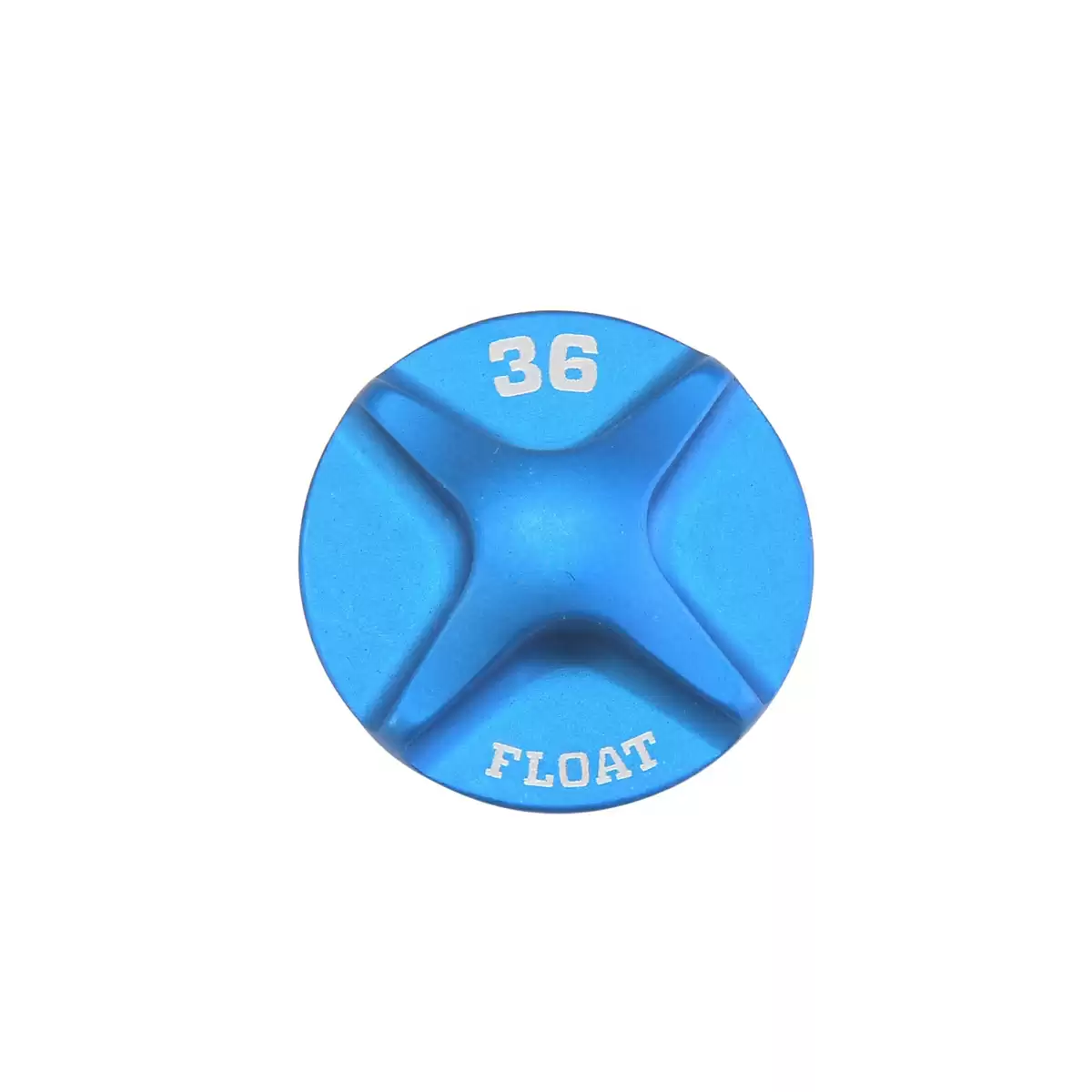Luftkappe für Float Forks 36 blau eloxiert - image