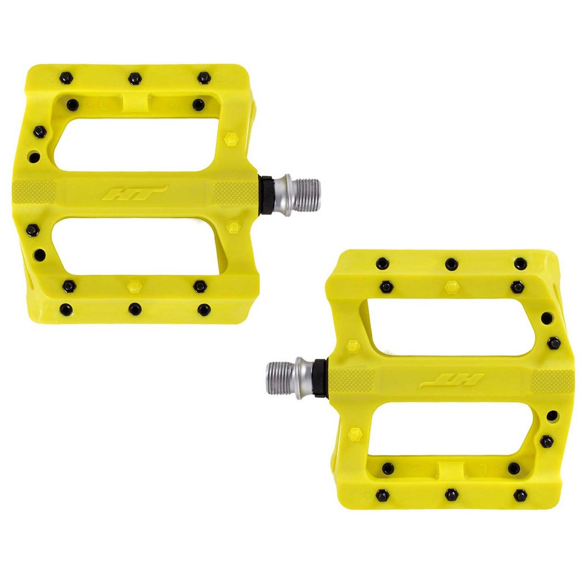 PA01A flat pedals neon yellow