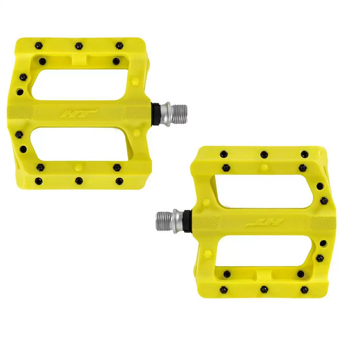 PA01A flat pedals neon yellow - image