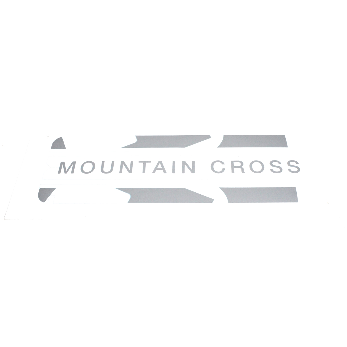 Adesivo cover batteria Mountain Cross silver