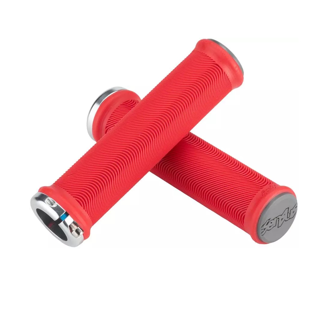 Paire de poignées Sensus Lite rouge 130mm