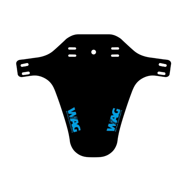 Parafango forcella flessibile logo azzurro