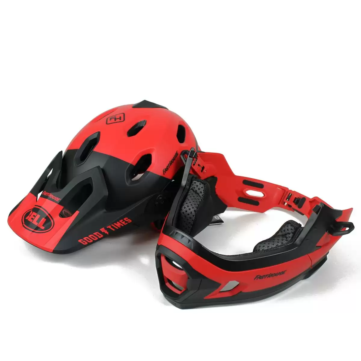 Casque Super DH MIPS Fasthouse Rouge Taille M (55-59cm) #9